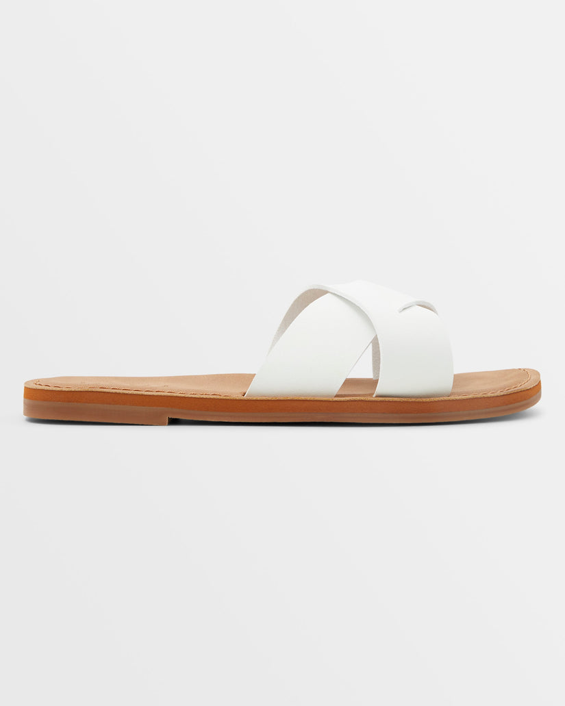 Andreya Sandals - White