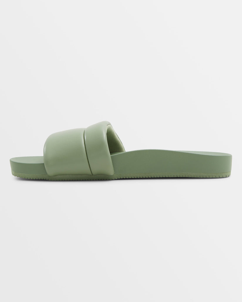 Slipin Slide Sandals - Oil Green