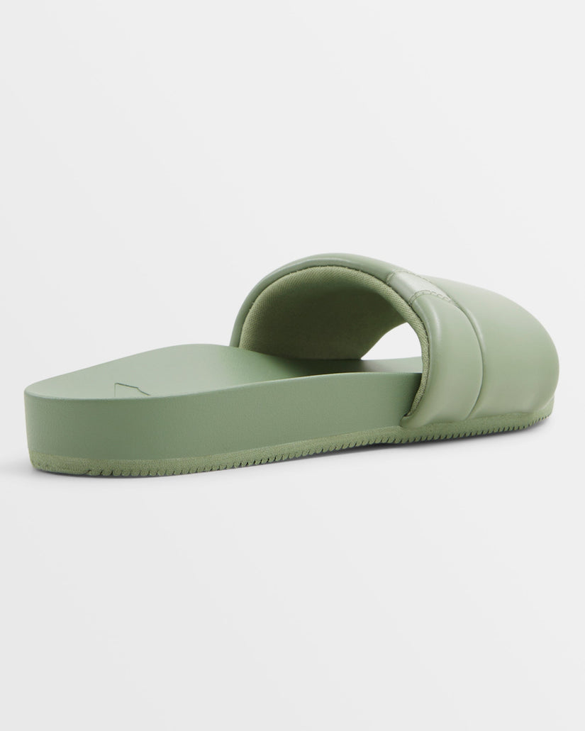 Slipin Slide Sandals - Oil Green