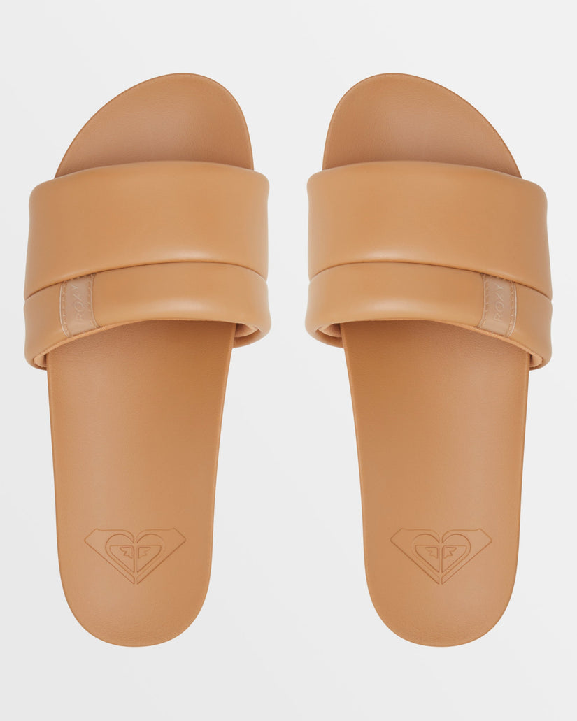 Slipin Slide Sandals - Toasted Almond