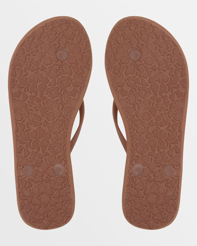 Bermuda Print Sandals - Russet