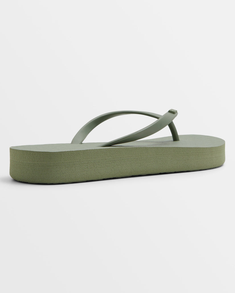 Viva Higher Sandals - Oil Green