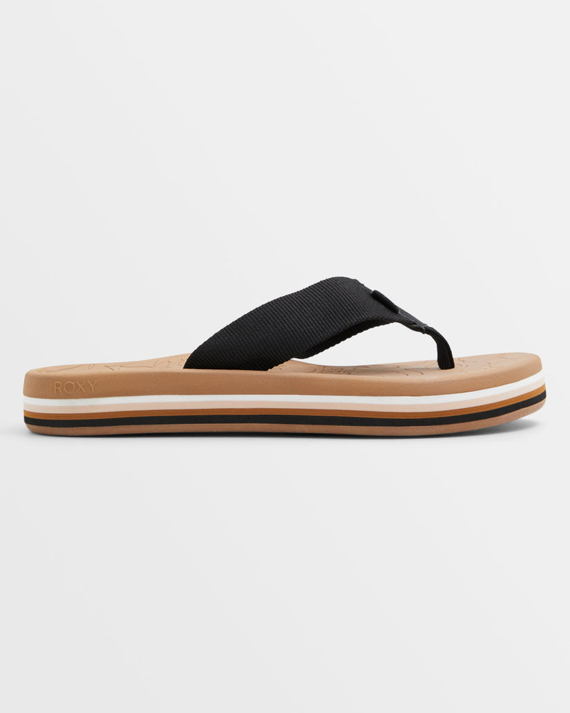 Colbee HI Sandals - Black/Tan