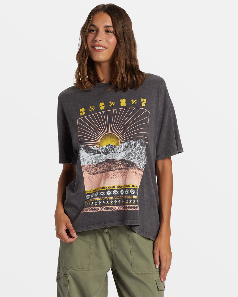 Paradise Peaks Short Sleeve T-Shirt - Phantom