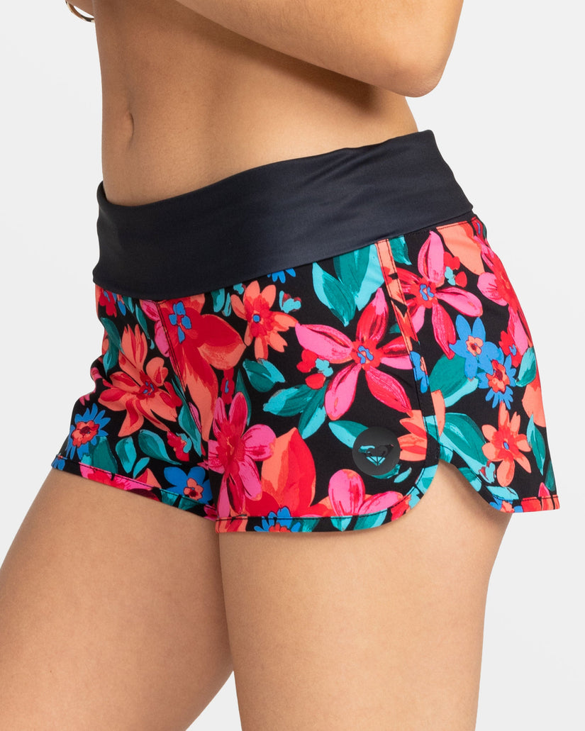 Endless Summer 2" Boardshorts - Anthracite Floral Fiesta