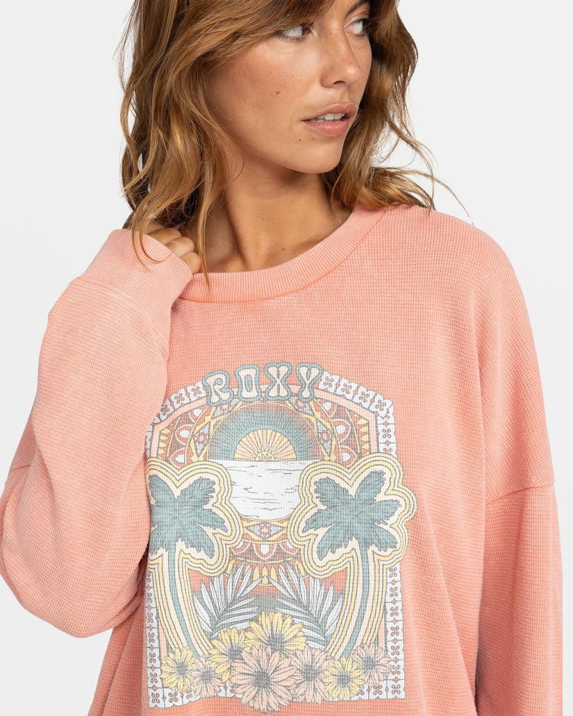 East Side Long Sleeve Top - Terra Cotta