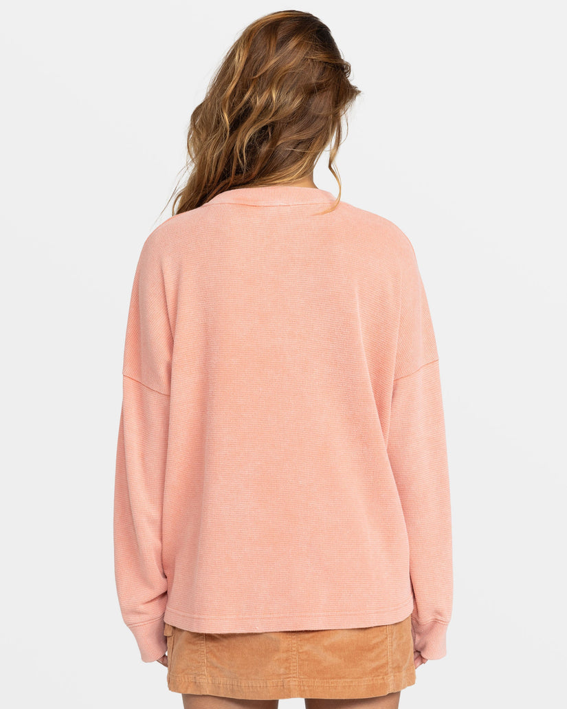 East Side Long Sleeve Top - Terra Cotta