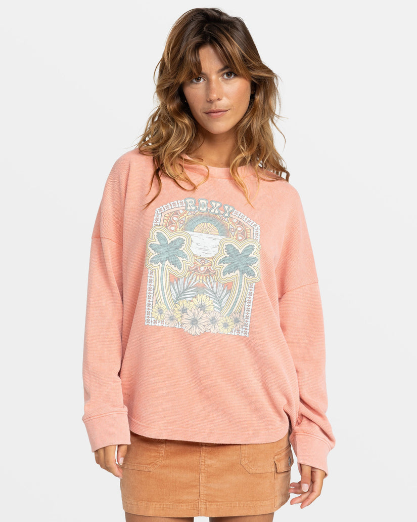 East Side Long Sleeve Top - Terra Cotta