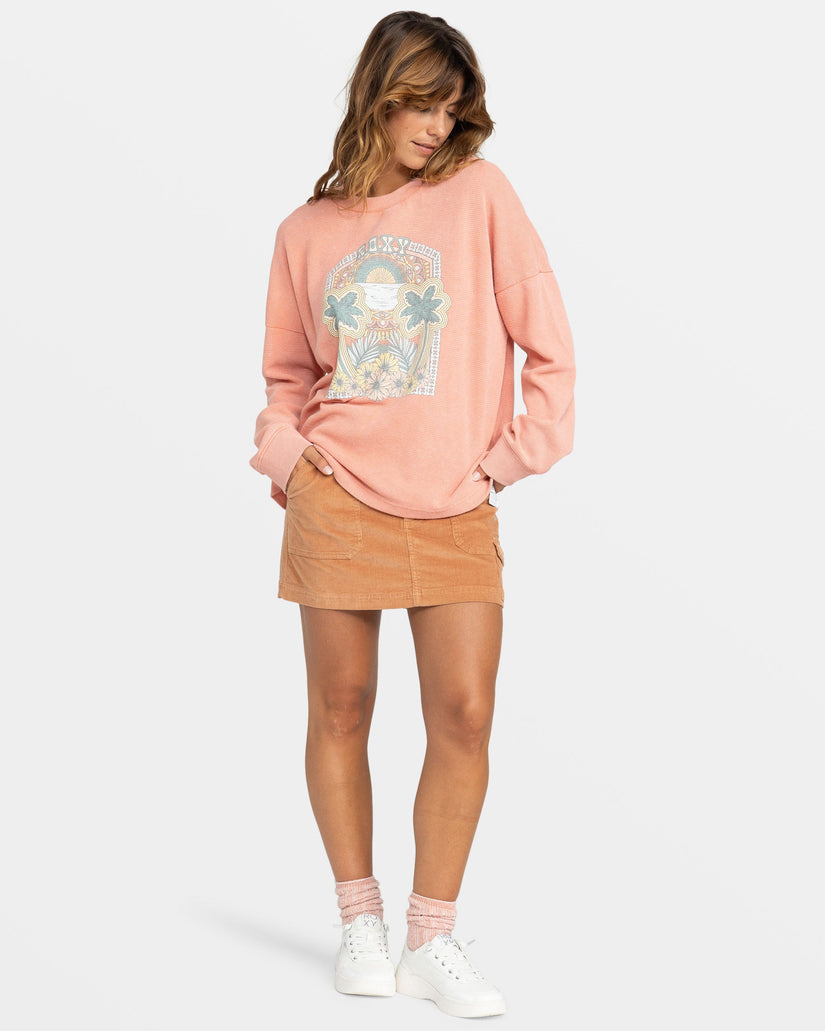 East Side Long Sleeve Top - Terra Cotta