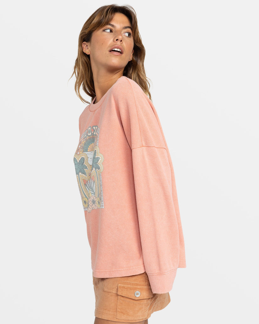 East Side Long Sleeve Top - Terra Cotta