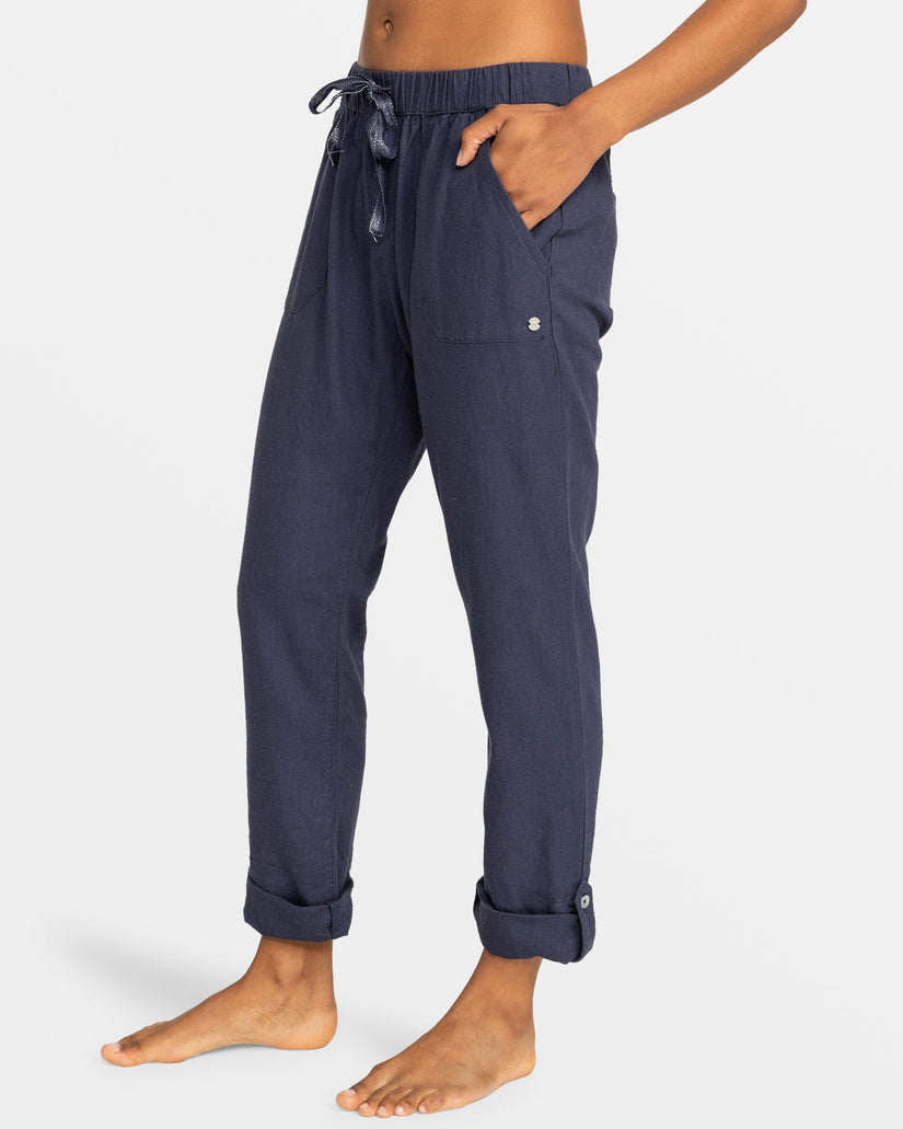 On The Seashore Cargo Pants - Mood Indigo