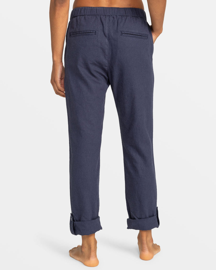 On The Seashore Cargo Pants - Mood Indigo