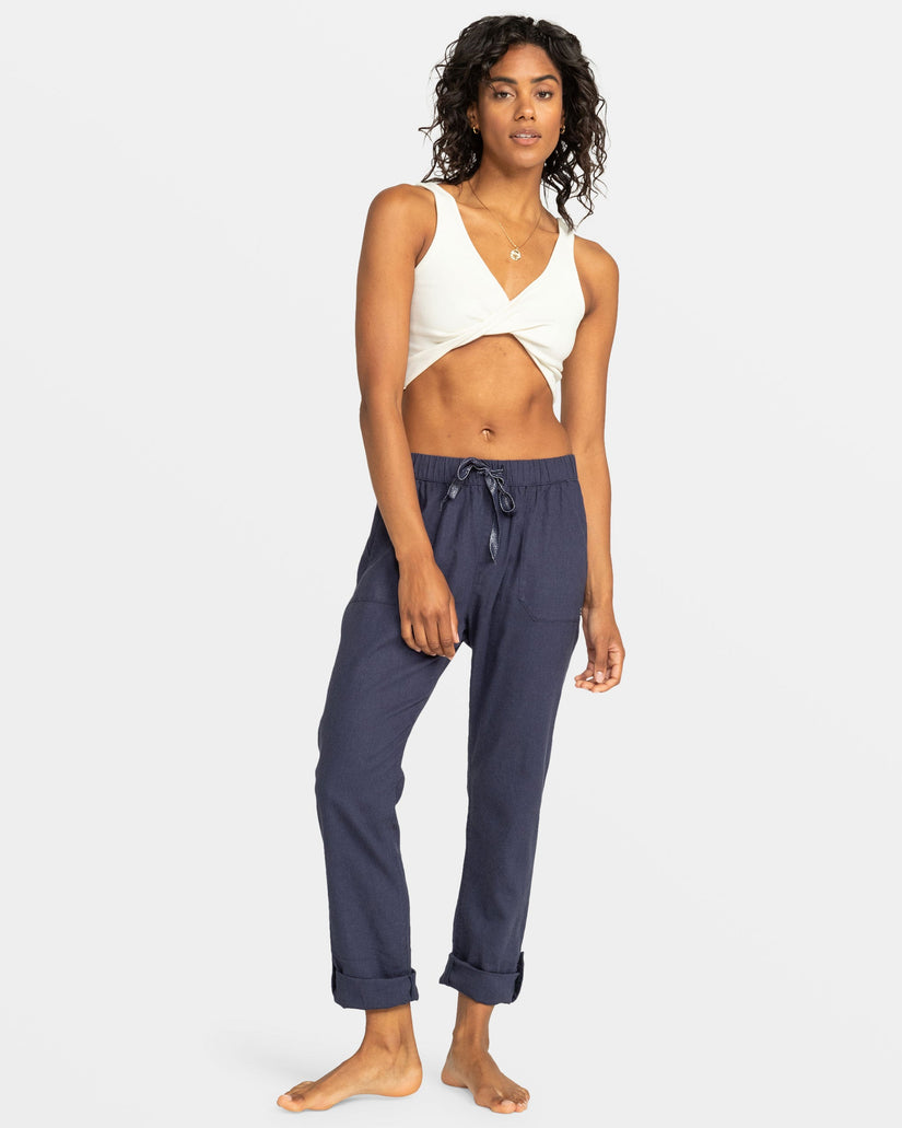 On The Seashore Cargo Pants - Mood Indigo