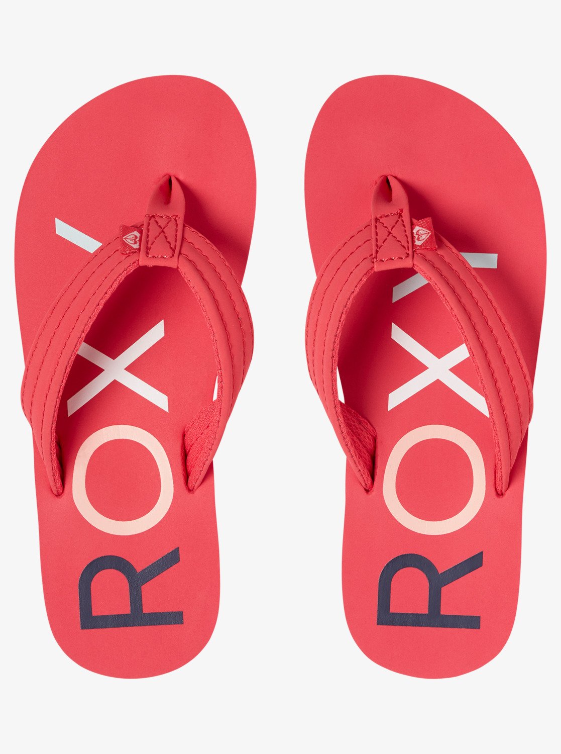 Girls 4 16 Vista Flip Flops Berry Roxy