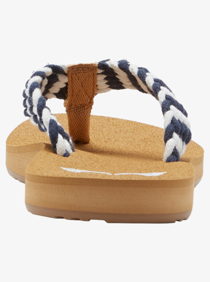 Porto IV Flip-Flops - Navy White