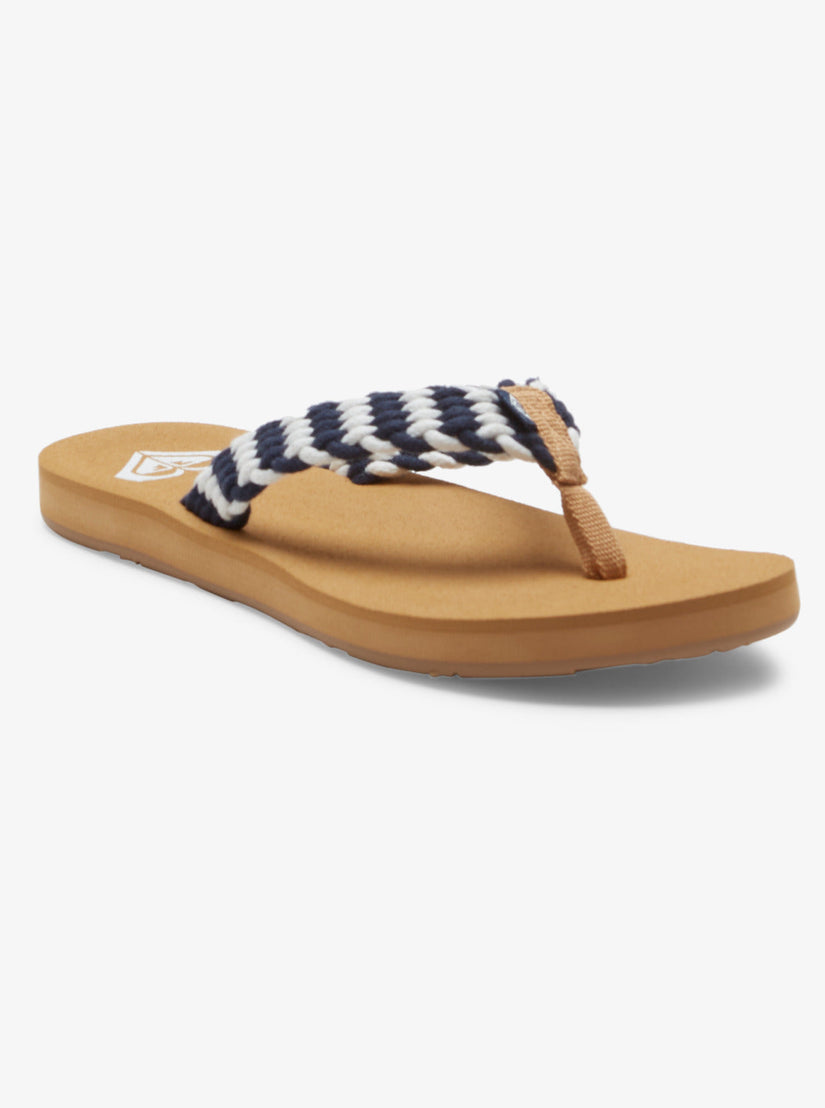 Porto IV Flip-Flops - Navy White