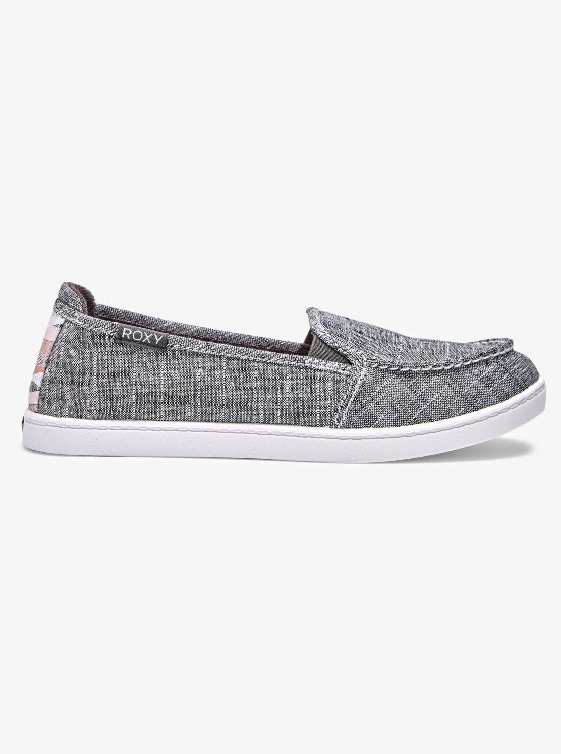 Minnow Slip On Shoes Black Wash Roxy