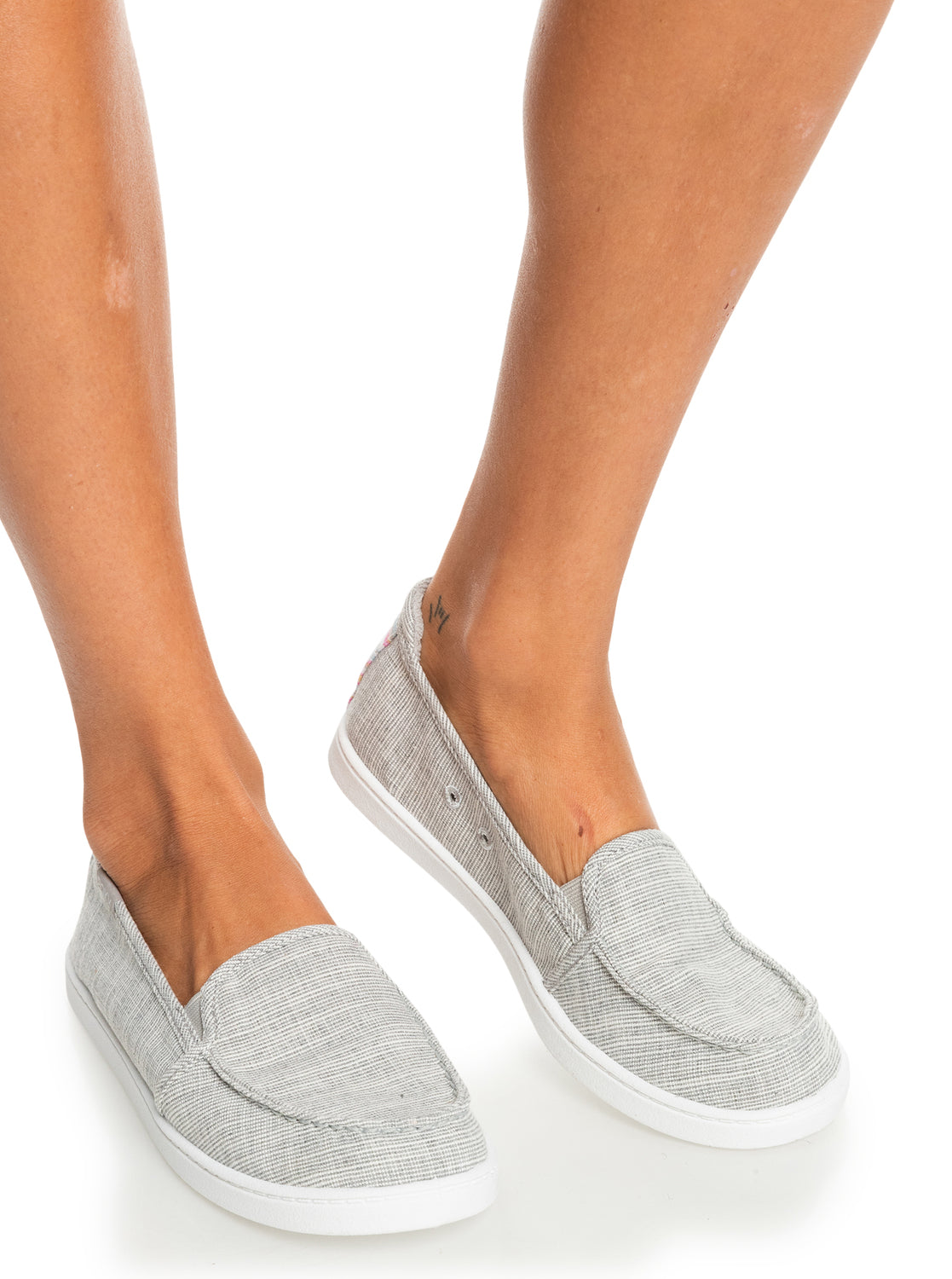 Gray slip ons on sale