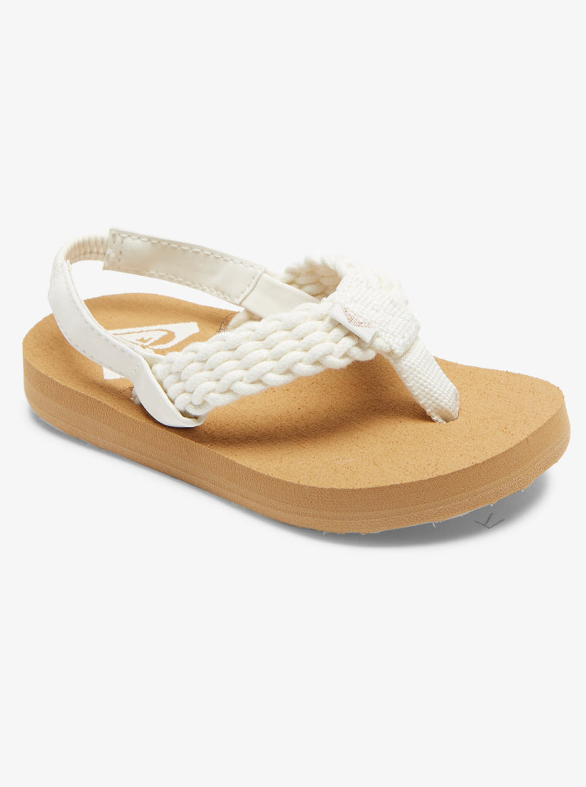 Toddler's Porto Sandals - Cream