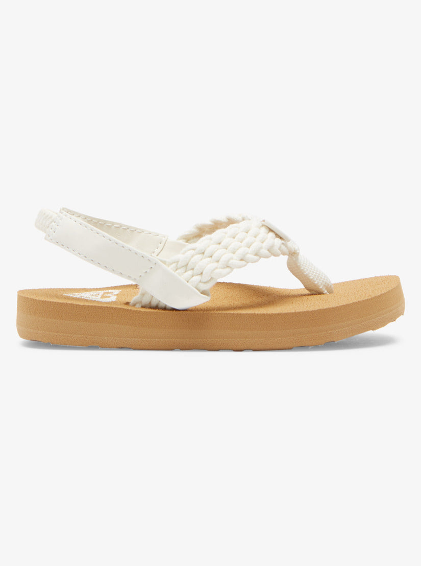 Toddler's Porto Sandals - Cream