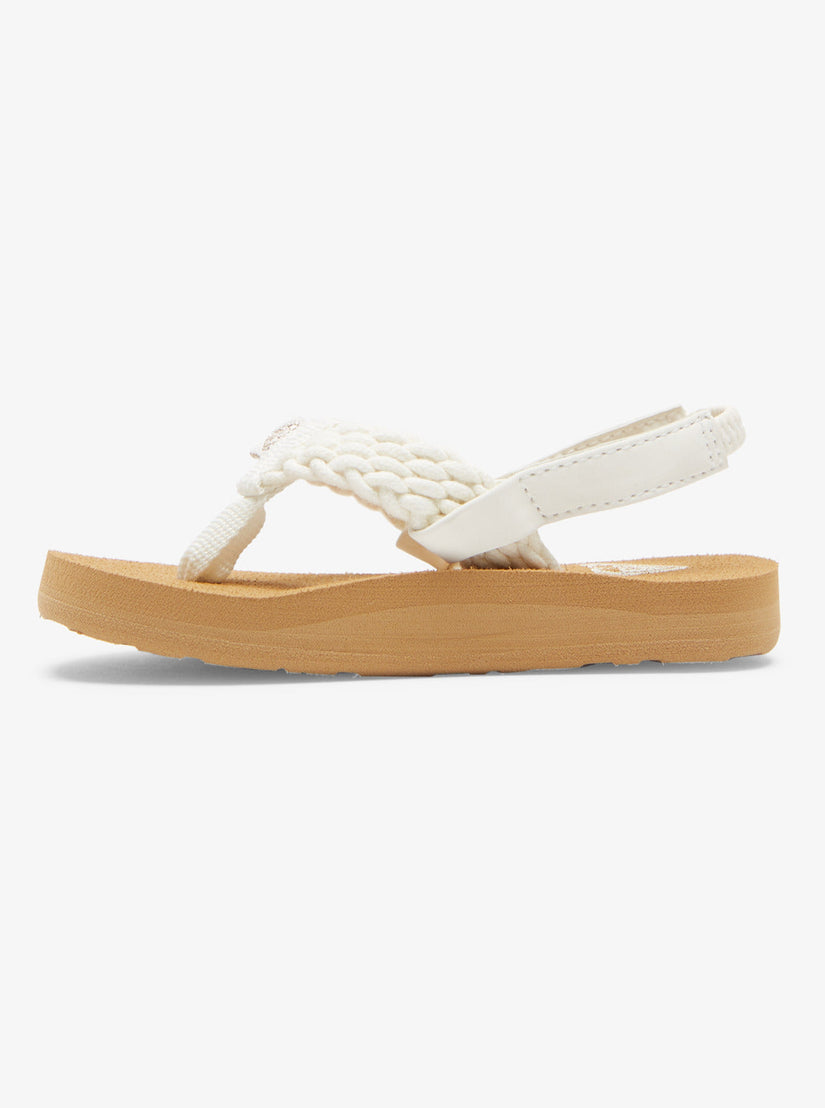 Toddler's Porto Sandals - Cream