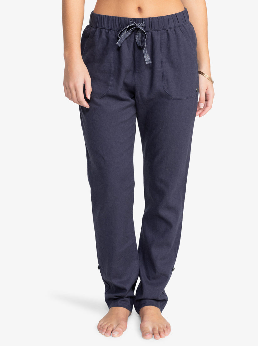 On The Seashore Cargo Pants - Mood Indigo