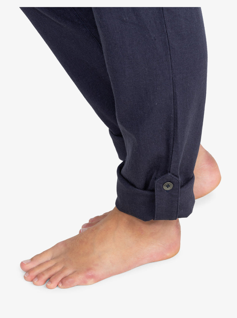 On The Seashore Cargo Pants - Mood Indigo