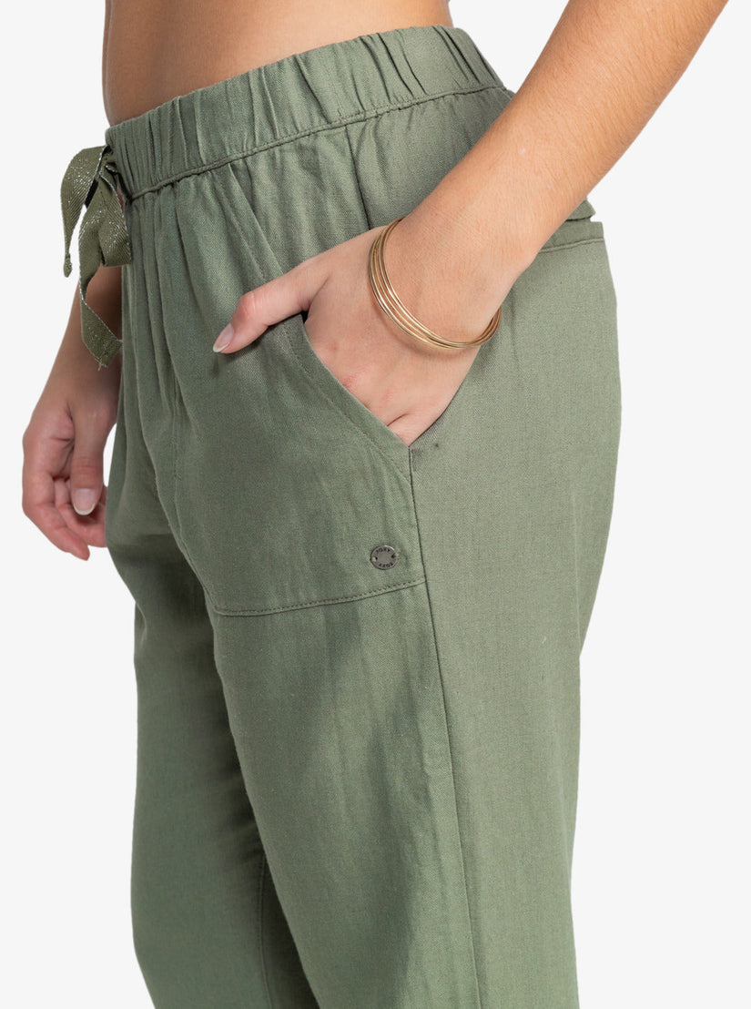 On The Seashore Cargo Pants - Sea Spray