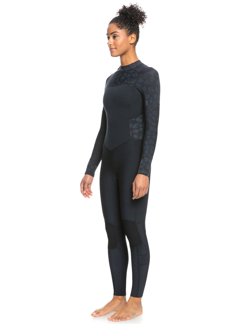 5/4/3mm Swell Series Back Zip Wetsuit - Black