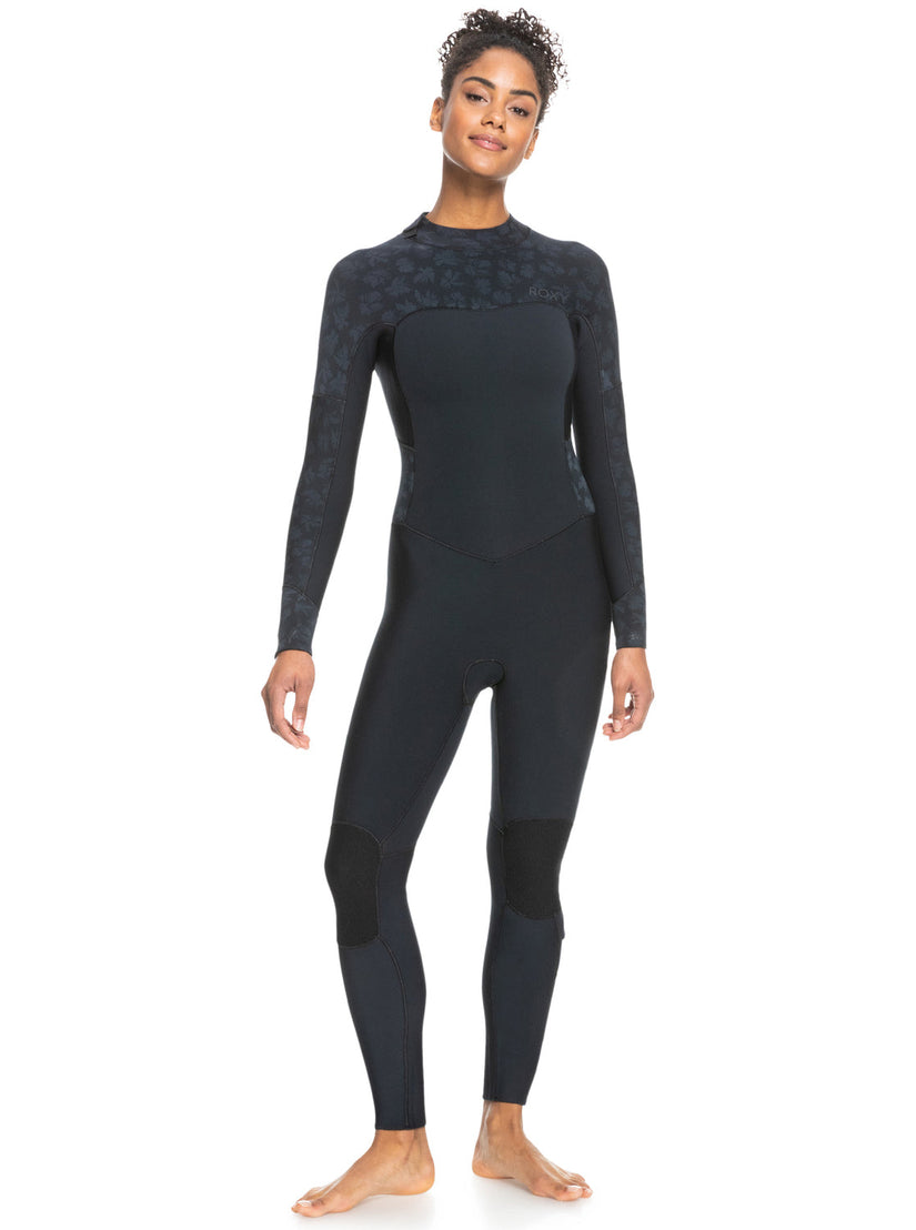 5/4/3mm Swell Series Back Zip Wetsuit - Black