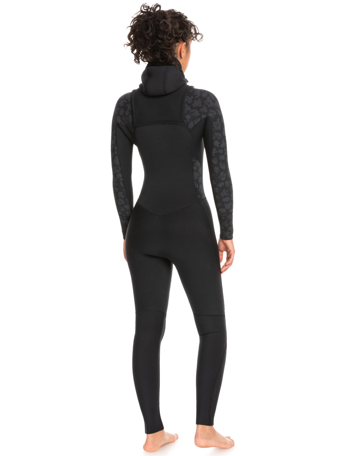 5/4/3mm Swell Series Hooded Chest Zip Wetsuit - Black