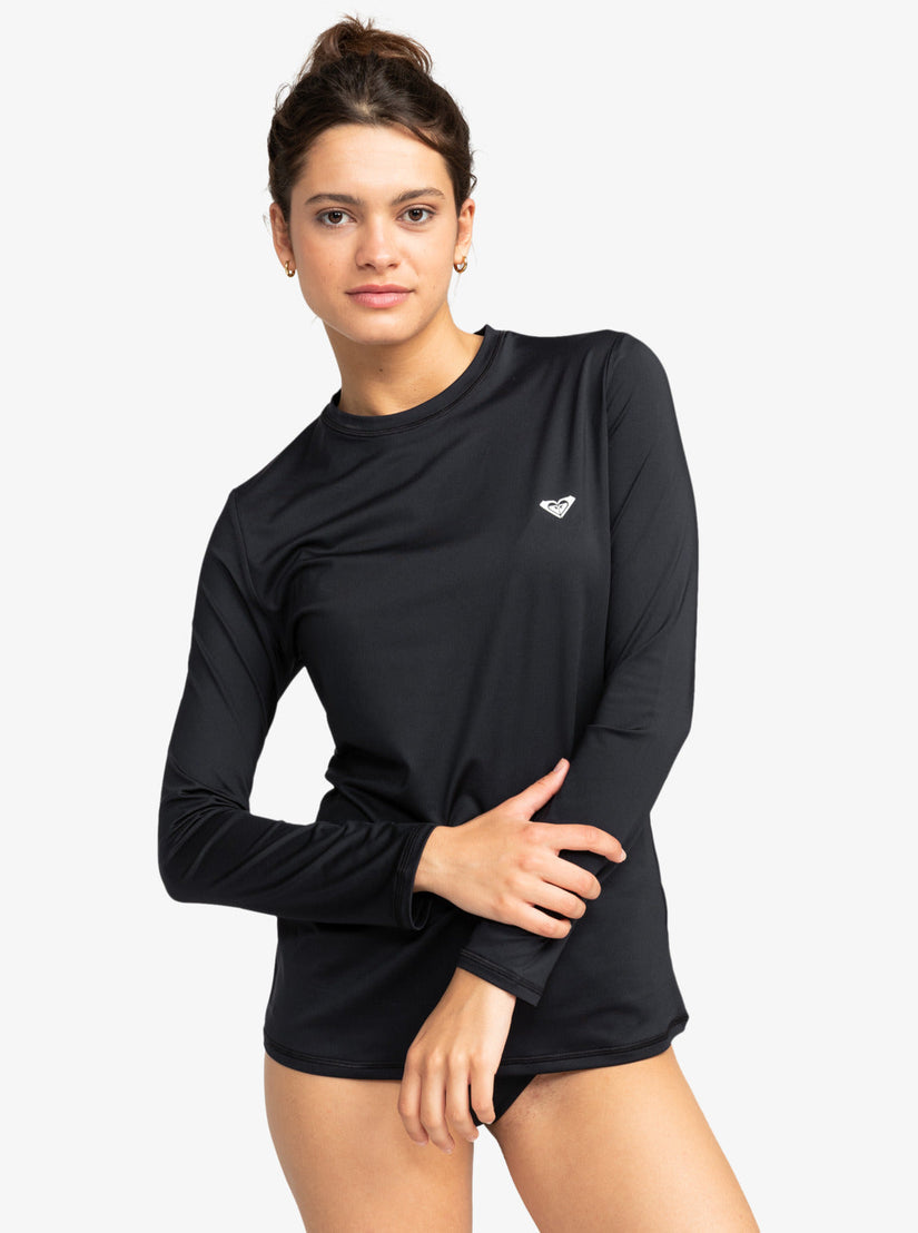 New Enjoy Waves Long Sleeve Rashguard - Anthracite