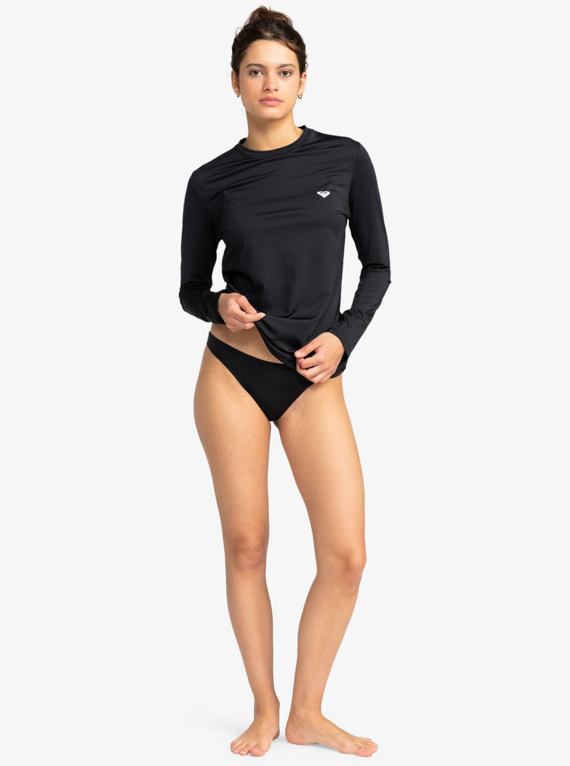 New Enjoy Waves Long Sleeve Rashguard - Anthracite