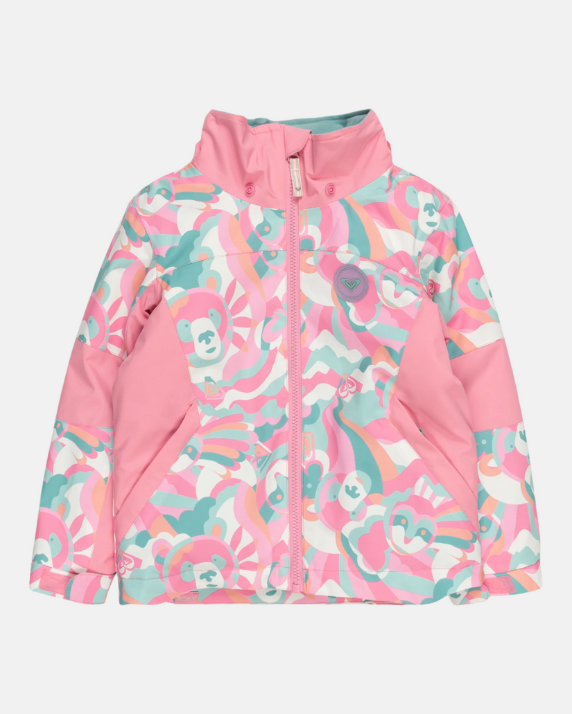 Light pink snow jacket online